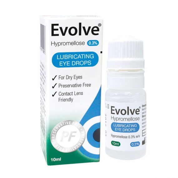 Evolve Hypromellose 0.3% - Contact Lens Centre Australia