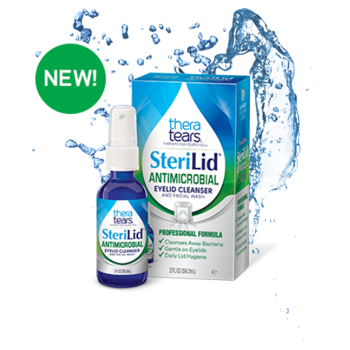 TheraTears SteriLid Antimicrobial Eyelid Cleanser Contact Lens Centre